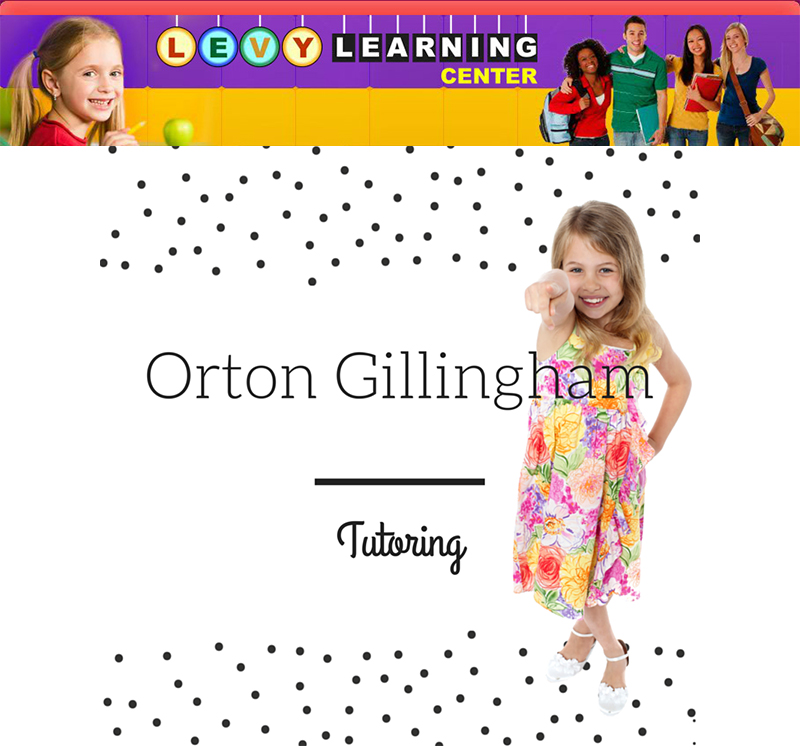 Orton-Gillingham Multisensory Structured Language Program